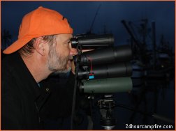 24hour's Art Peck stacks Big Eyes head-to-head well into Kodiak Island twilight.
